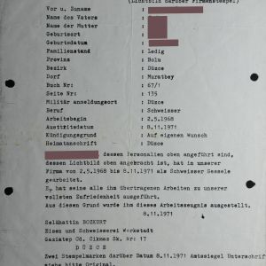 Mein erstes Arbeitszeugnis